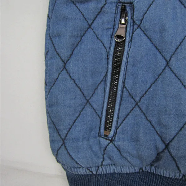 
Wholesale hight quality sherpa cotton denim bomber kids jackets boys 