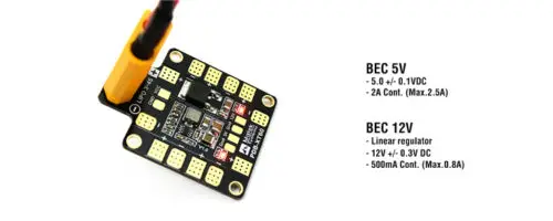 PDB XT60 PDB-XT60 с BEC 5V/12V V1.1 для FPV