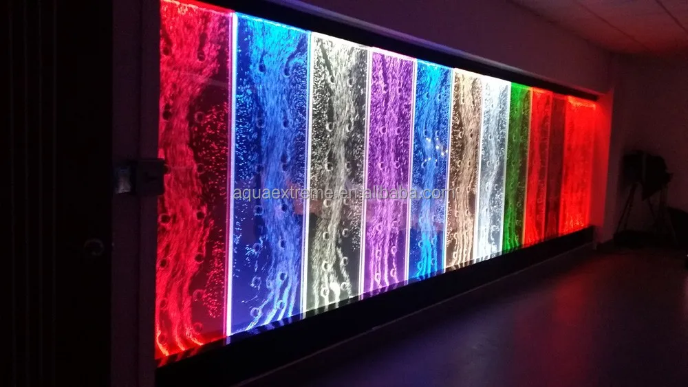 Проект aquaextreme-стенка с водяными пузырями, акриловая стена с пузырями