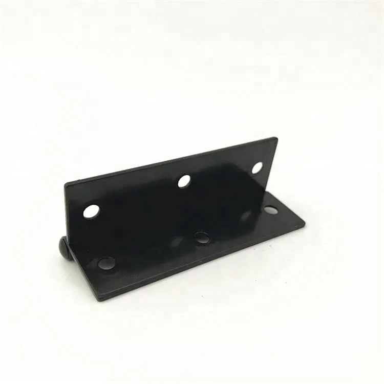 Factory price 2.5 inch black steel furniture hinges