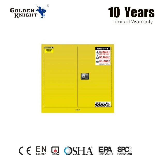 
30 gal flammable cabinet for chemicals , professional unit flammable goods storage cabinet used in laboratory 