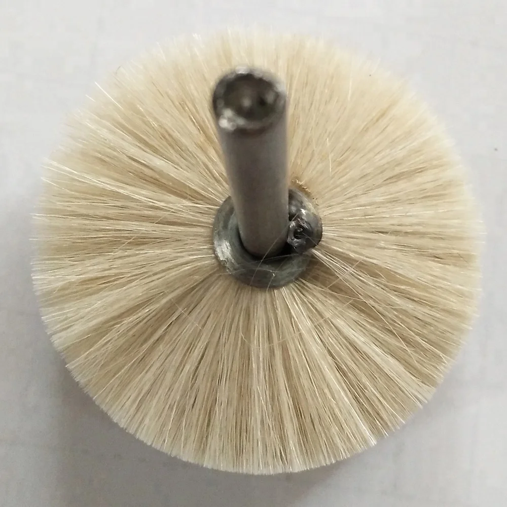 Grinding Head Horse Hair Sisal brush Wheel For Wood Carving
