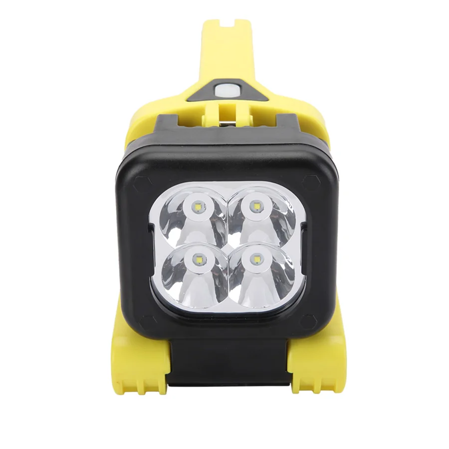 
12w 1000lumen Handheld Outdoor CREE LED Work Light Rechargeable Battery Powered Searchlight 