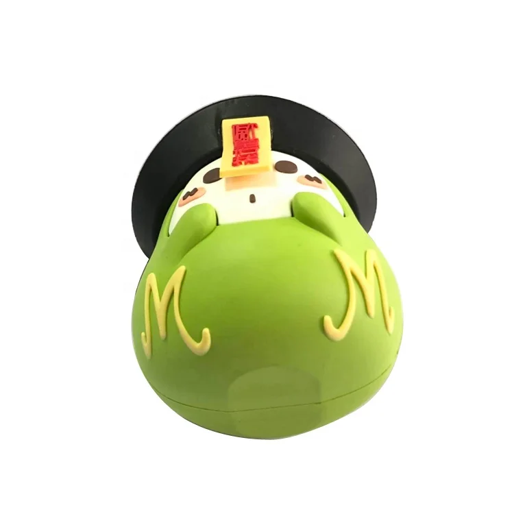 2020 new ideas product 3D PVC Soft Plastic Toys cute ornament