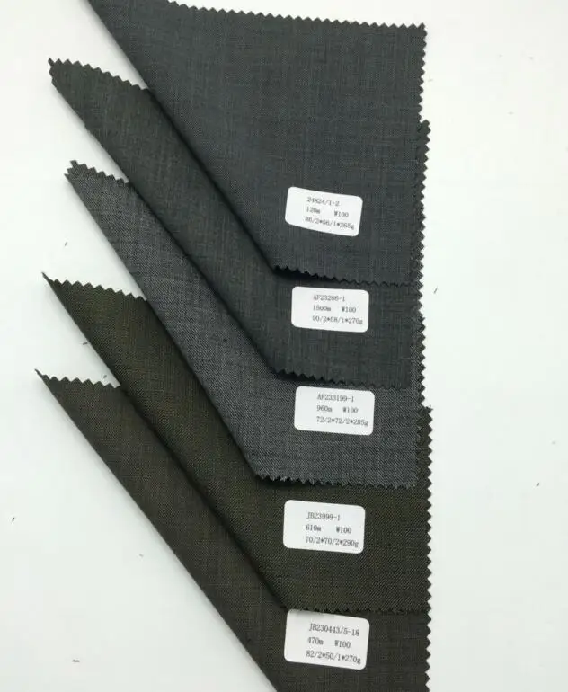 Шерстяной мешок Hopsack из шерсти для мужского костюма