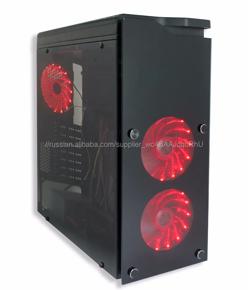 Чехол для ноутбука игровой закаленное стекло atx настольных случае