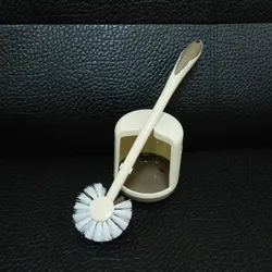 Manufacturer new product strong plastic toilet brush set with holder wc cleaning brush toilet bowl brush