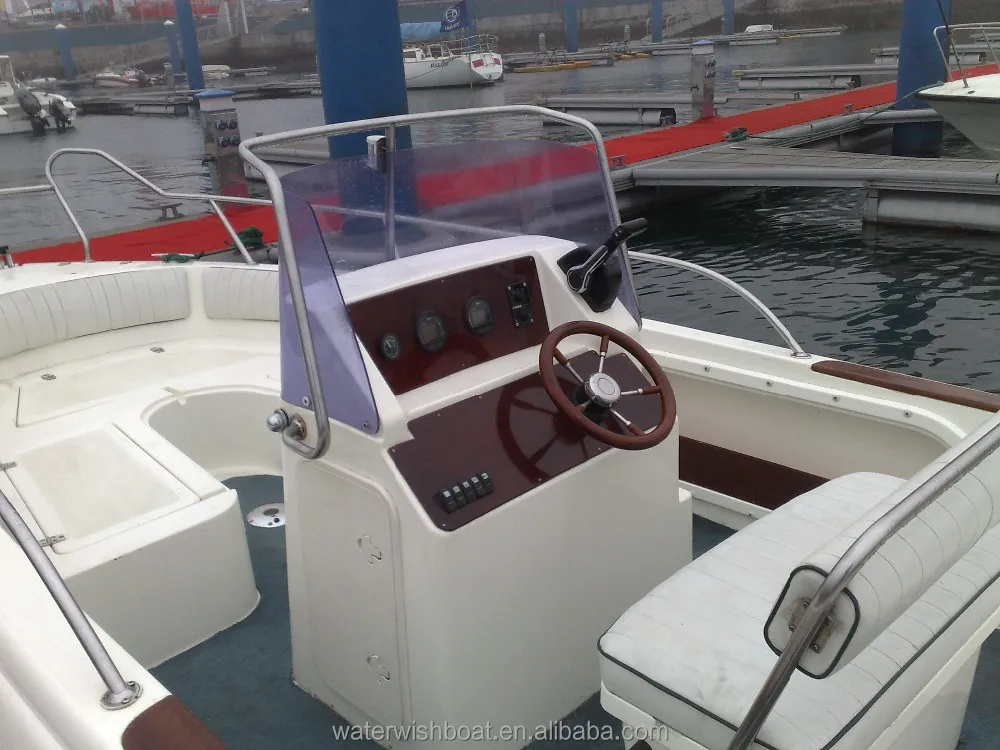 Waterwish QD 20 5 открытая Стекловолоконная рыболовная лодка корпус для продажи