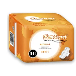 China OEM Brand Popular Cotton Tampon Sanitary Pad Women Sanitary Napkin Towel Supplier