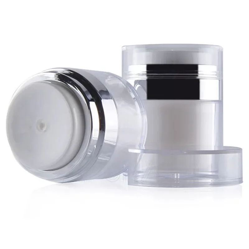 solide parfum conteneurs airless pump bottle moisturizer jar