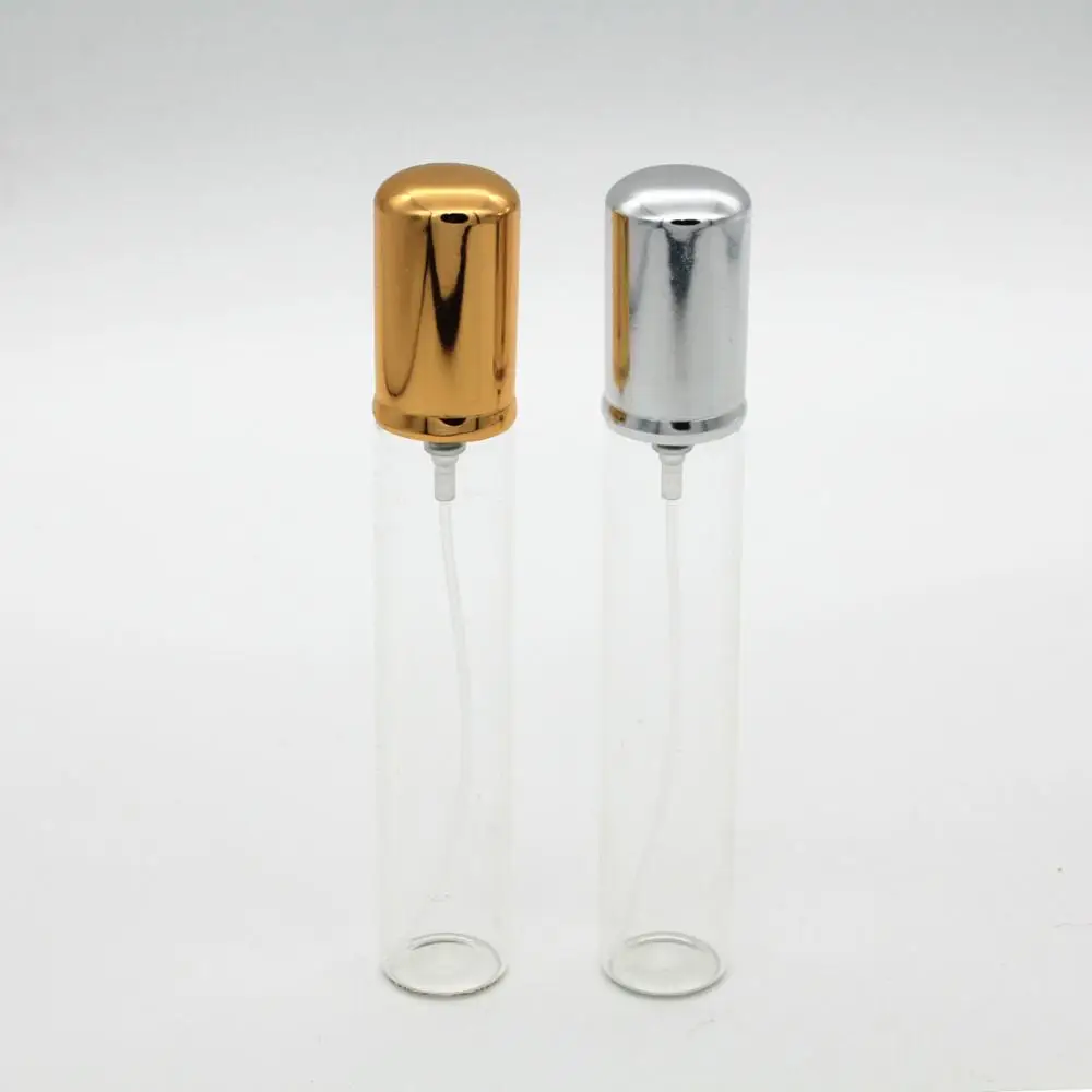 customizable portable pocket empty clear spray tube glass 20ml perfume bottle