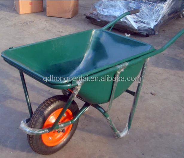 WB1206 WB2204 Heavy Duty Concrete Metal Japanese Model Wheelbarrow for Sale
