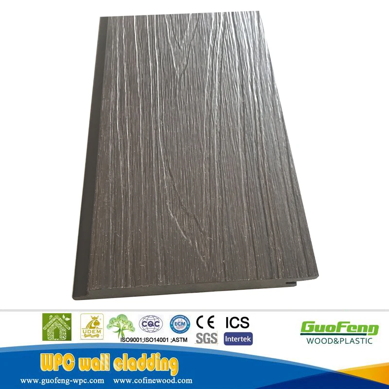 Wood Plastic Composite Panel Wpc Exterior Wall Siding Decorative Paneling