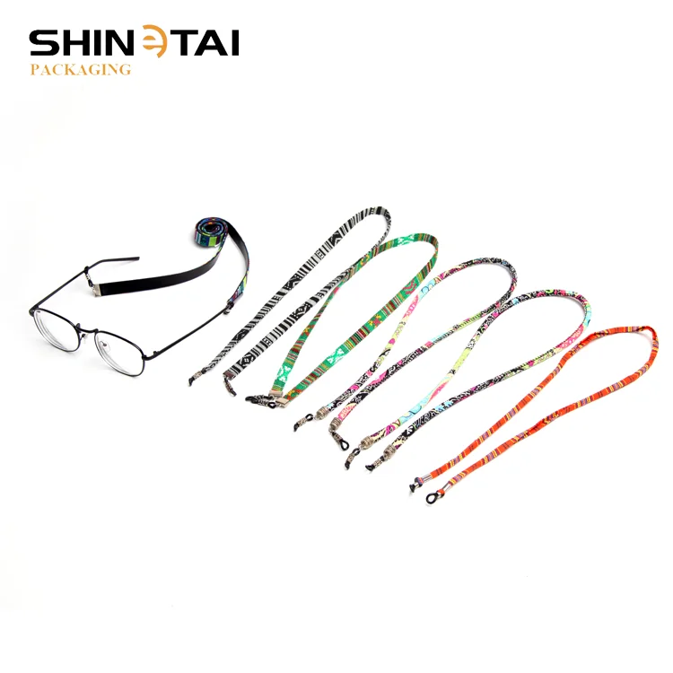 Модные дизайнерские разноцветные солнцезащитные очки с ремешком