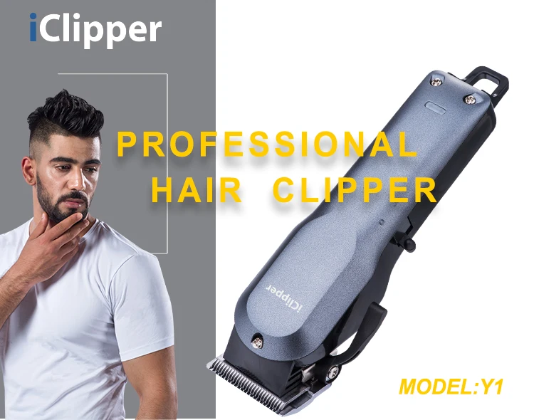 IClipper-Y1 Wholesale hair clipper Professional Barber Rechargeable Electric Hair Trimmer