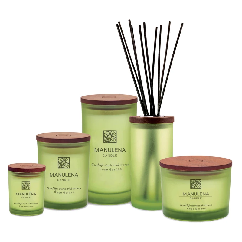 eco friendly aromatic pure soy wax scent candles with 13 flavors fragrance oil