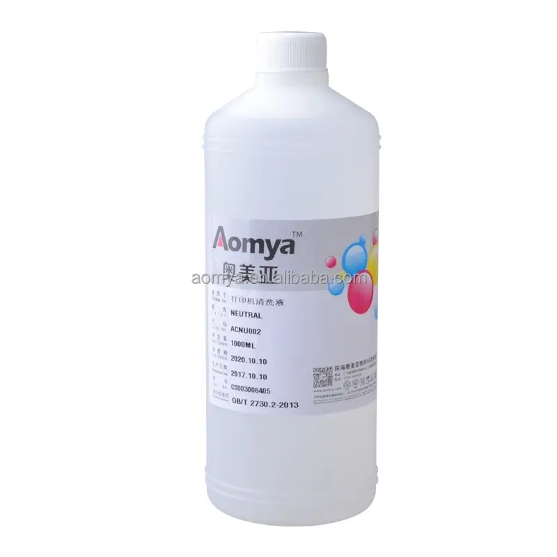 Cleaning Solvent Solution ink For Epson/HP/Canon/Brother/Roland printers