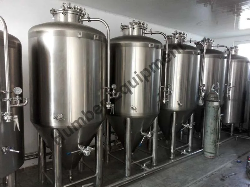 3.0 мм Толщина SUS304 Нержавеющей Стали 7 Баррель Пивоваренная Система Пиво Оборудование для Микро Пивоварня Завод