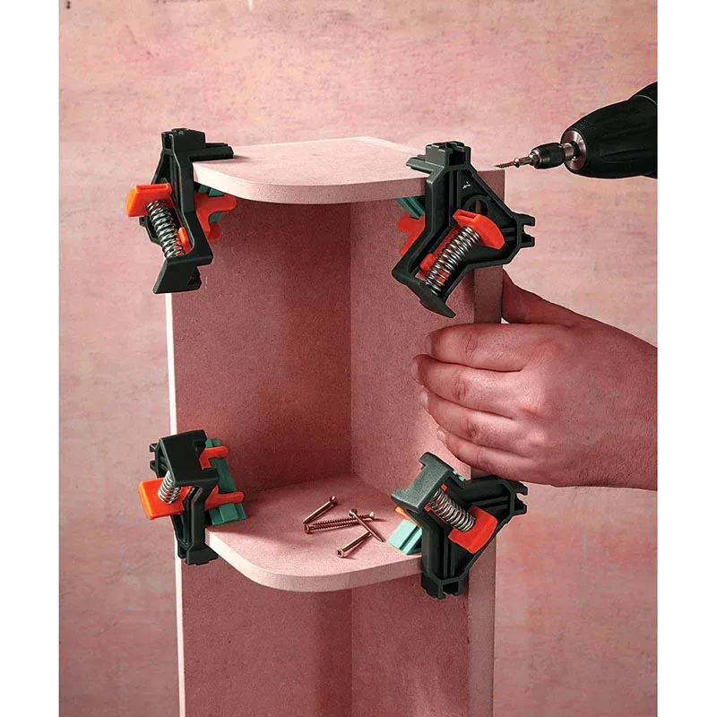 
Multi-function right angle clip 