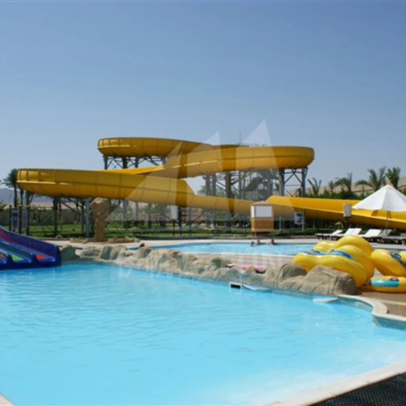 Commercial Huge Toddler Water Slide , Custom Pool Water Slides 4 Lines 6 - 8mm,TUV