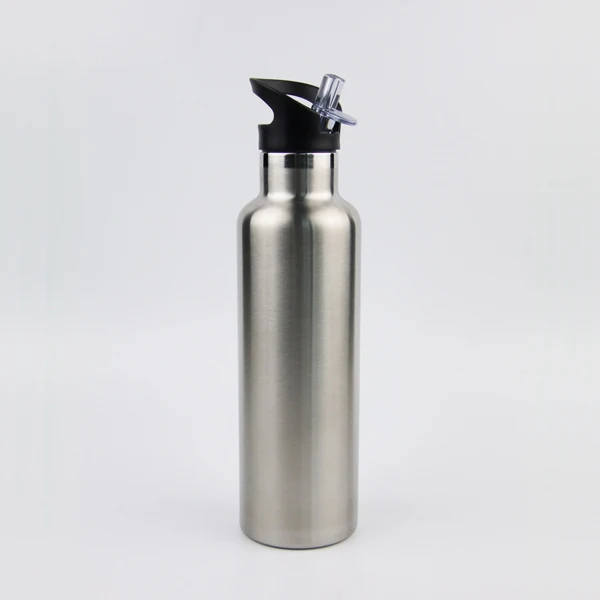 25oz BPA Free double wall stainless steel klean insulated thermos kanteen sports water bottle with leak proof lids