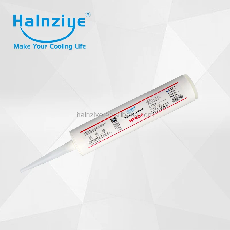 best value HY410 silicone thermal grease thermal paste thermal compound for high power LED PCB