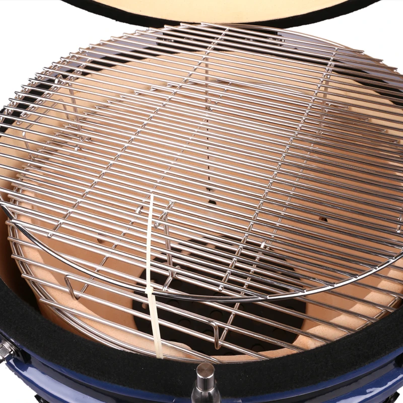 Outdoor Lifestyle 24 Ceramic Kamado BBQ Grill Fish Smoker