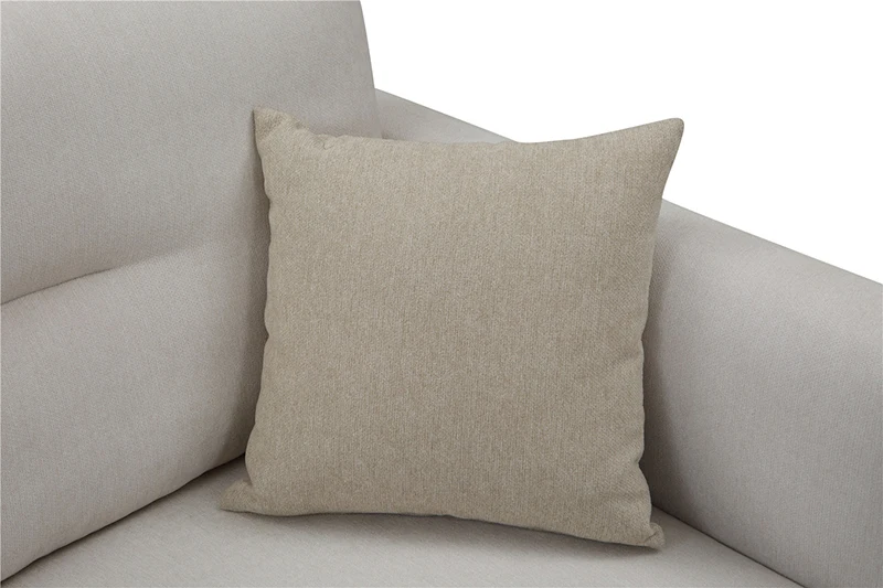 2023 white color small size solid wood sofa set furniture