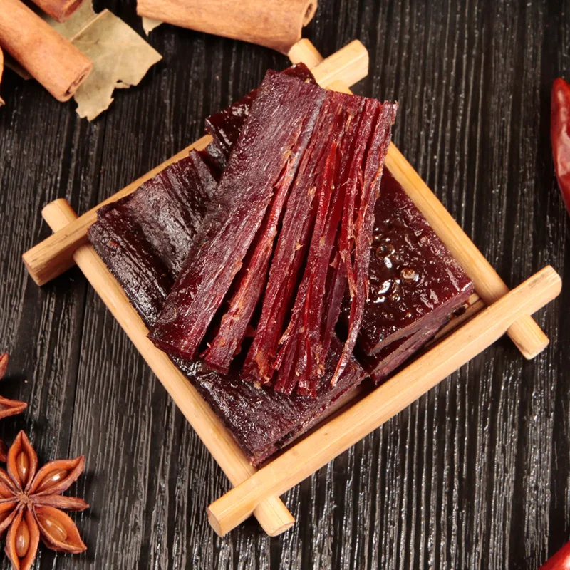 ShuDaoXiang 200g Per Bottle 43Bottles Per Carton Spicy Snack Dried Beef Jerky