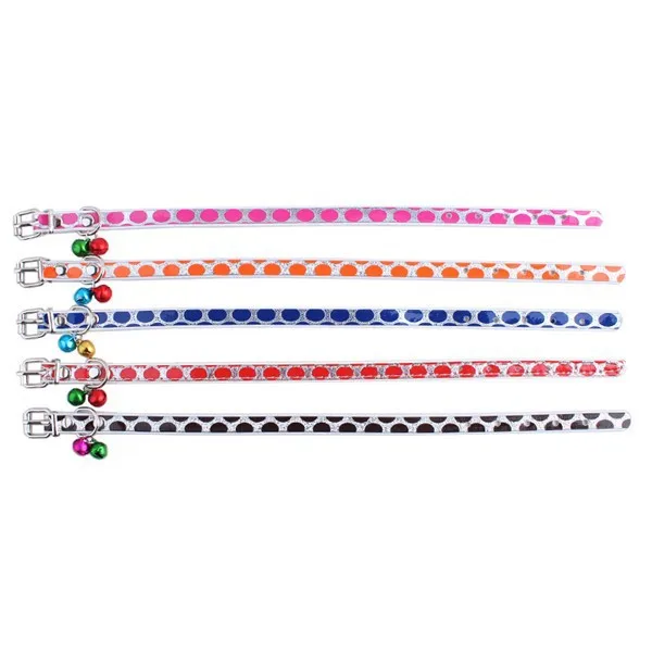 
wholesale price leather cat collars 