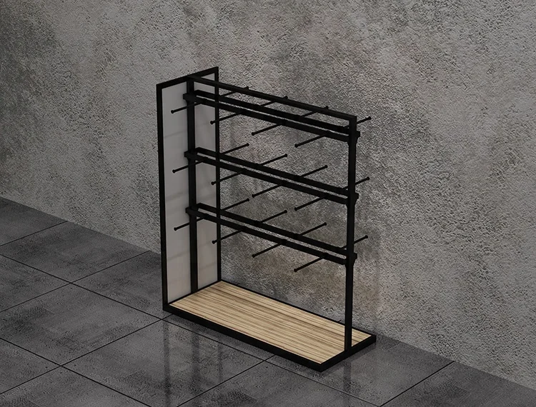 Wrought Iron Underwear Bra Hook Display Stand Multi-Layer Mobile Phone Accessories Rack Clothing Store Socks Display Stand