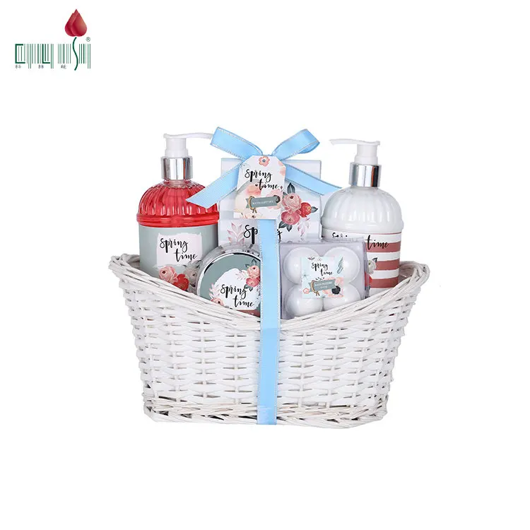 Семья ивы корзины упаковка 5 шт. ODM Ванна подарочный набор в xiamen