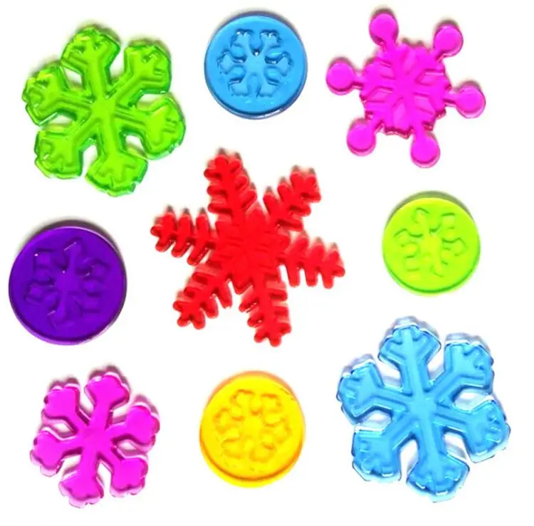 Window Decor Funny Gel Christmas Tree Jelly Sticker For Xmas Window Decoration