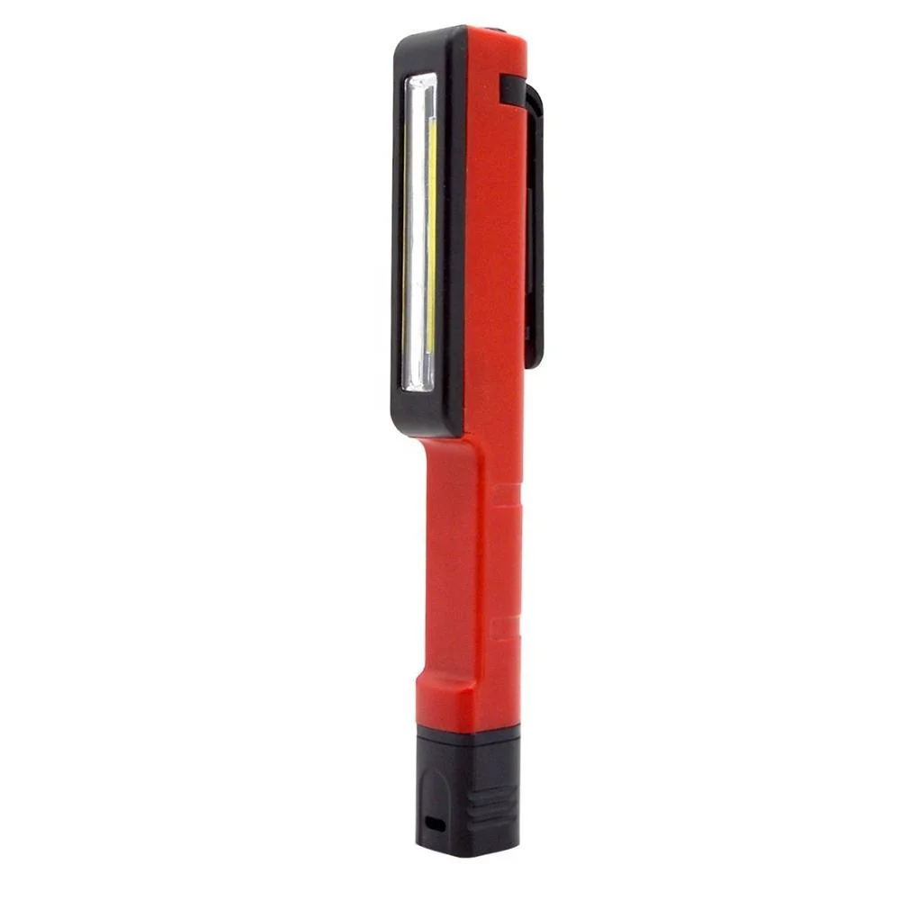 mini inspection pen work light cob led pocket light with Magnetic Clip