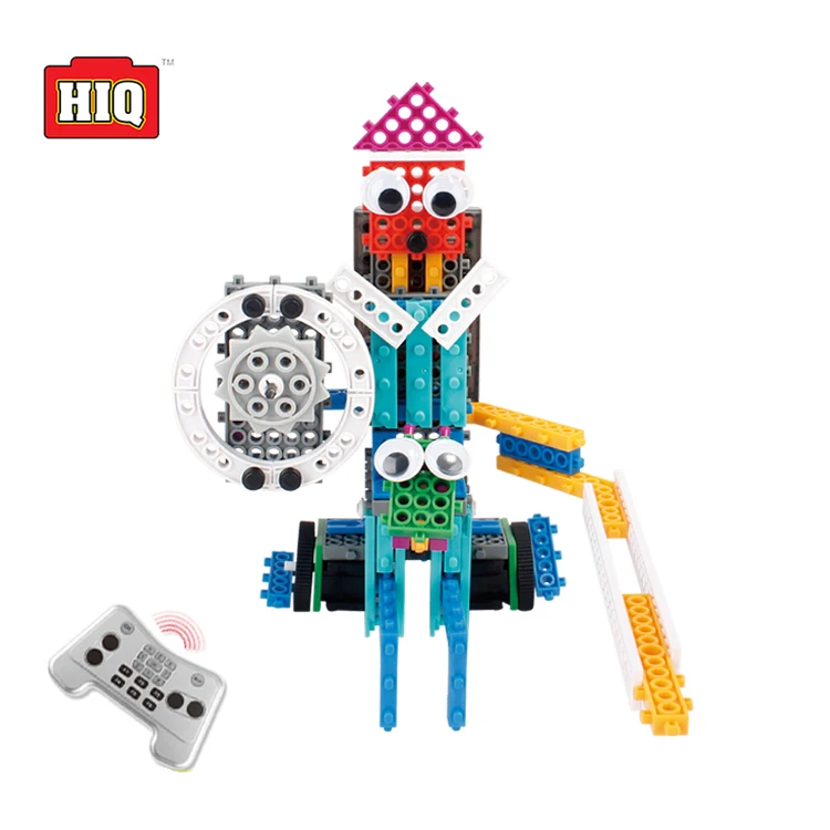 Shantou factory 4 in 1kids building blocks toy educational robot