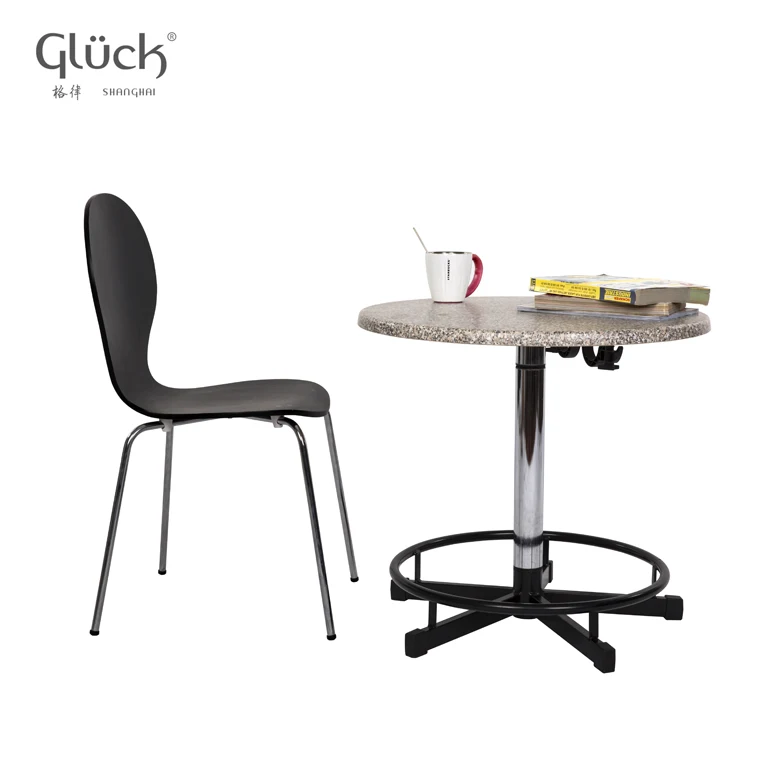 Simple modern brown black plywood company office visitor events chairs CELL SC 1710