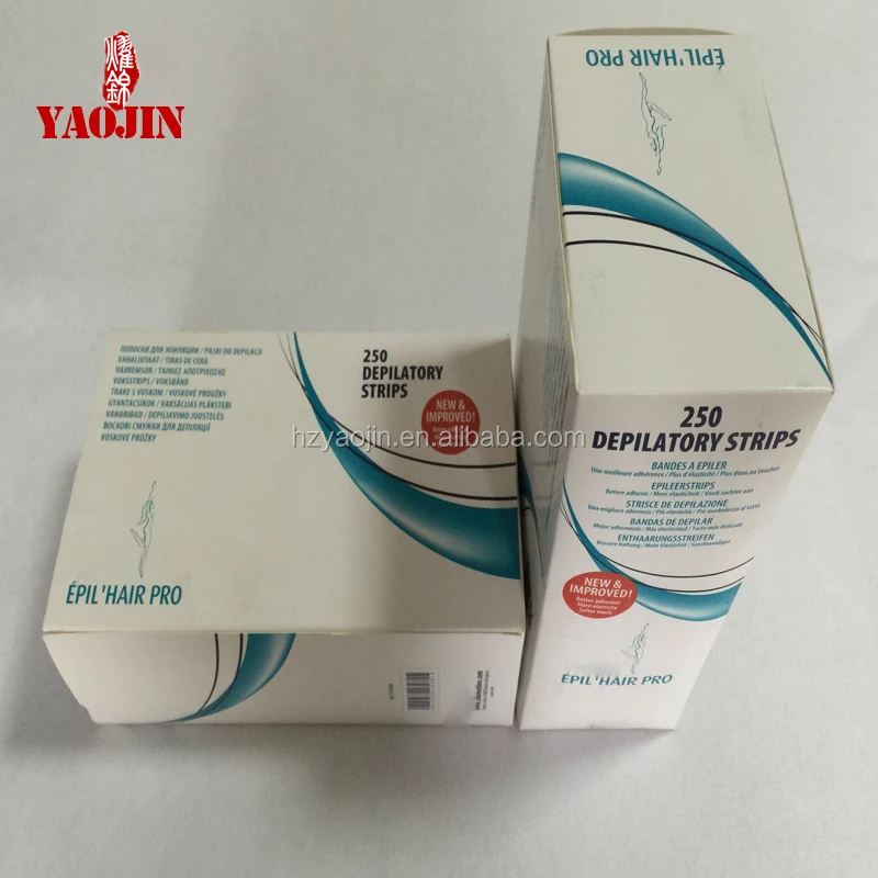 YAOJIN Disposable Hair-removal/Depilatory wax strips 250pcs