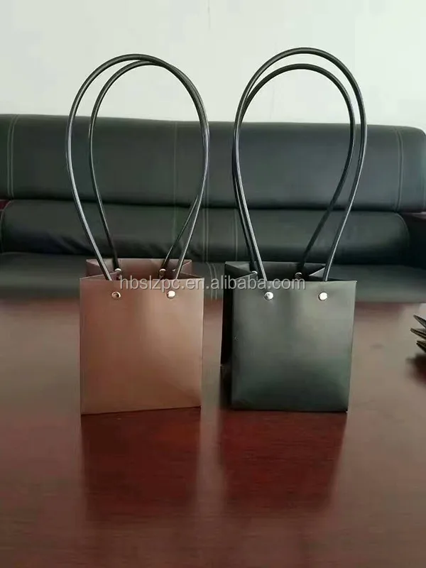 Fashionable and changeable PVC plastic transparent beautiful flowerpot