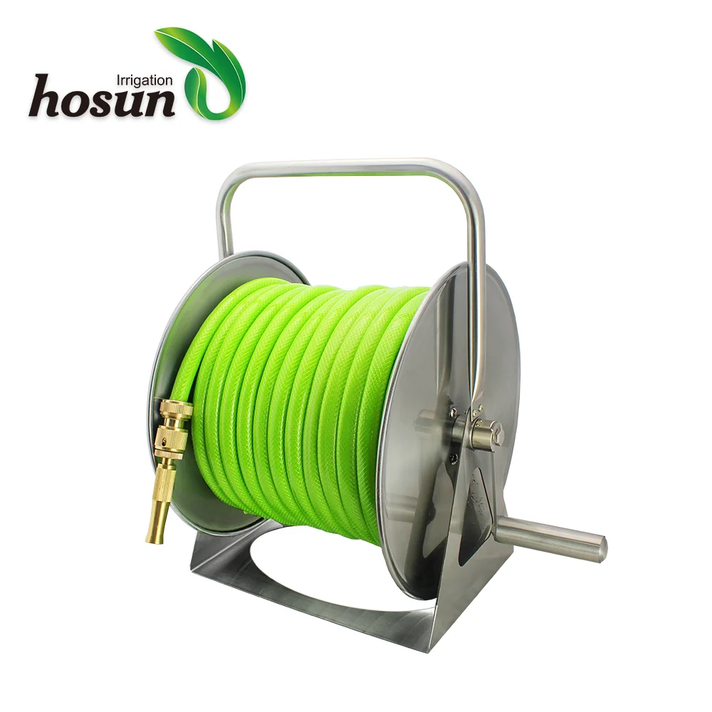 
Ready to ship lower price garden irrigation portable metal water hose reel  (60769830069)