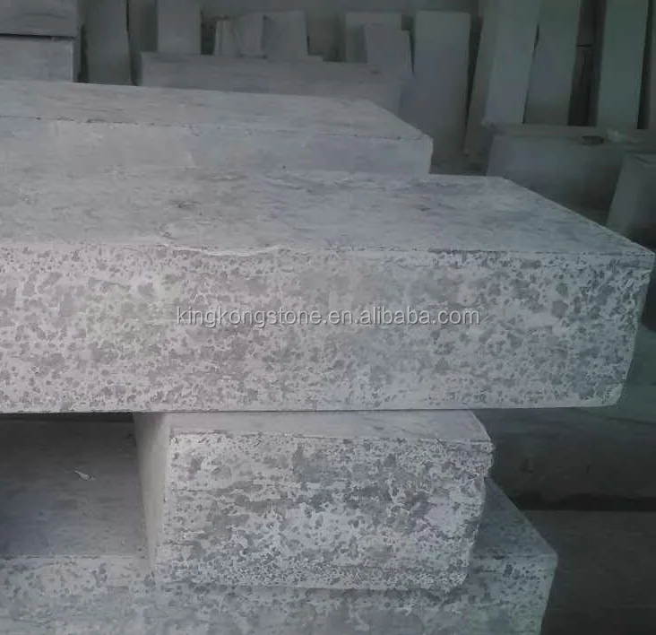 
Factory supply Chinese blue limestone stairs 16x30x100cm 