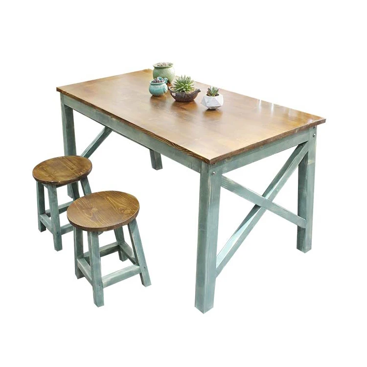 Сделай Сам фермерский журнальный столик Столовая стол и стул мебель для дома