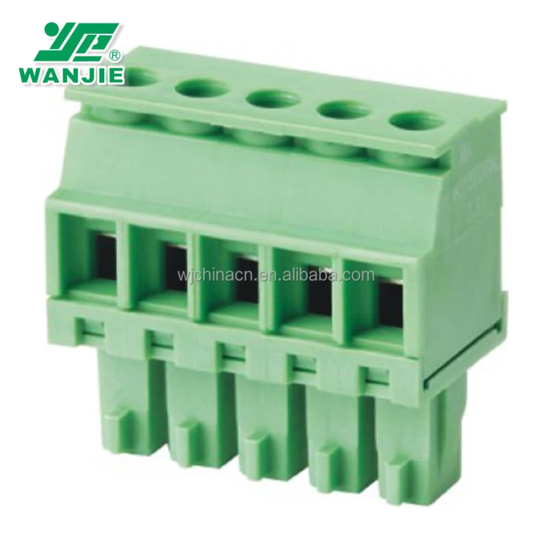 most popular pitch 3.5mm3.81mm WJ15EDGKA Front Plug PCB screw terminal block