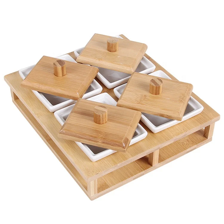 Creative Multifunctional Combination  4 Compartment  Food Storage  Box  with Lid