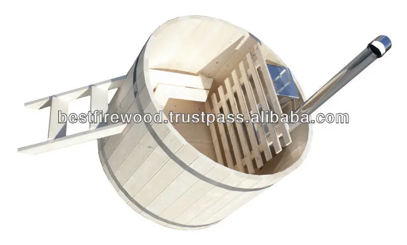  Деревянная гидромассажная Ванна