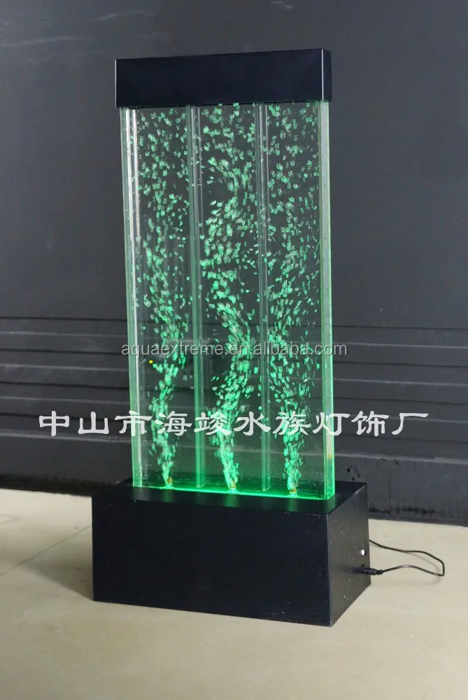 Aqua extreme Led lighting water bubble decoration with color changing, water bubble panel