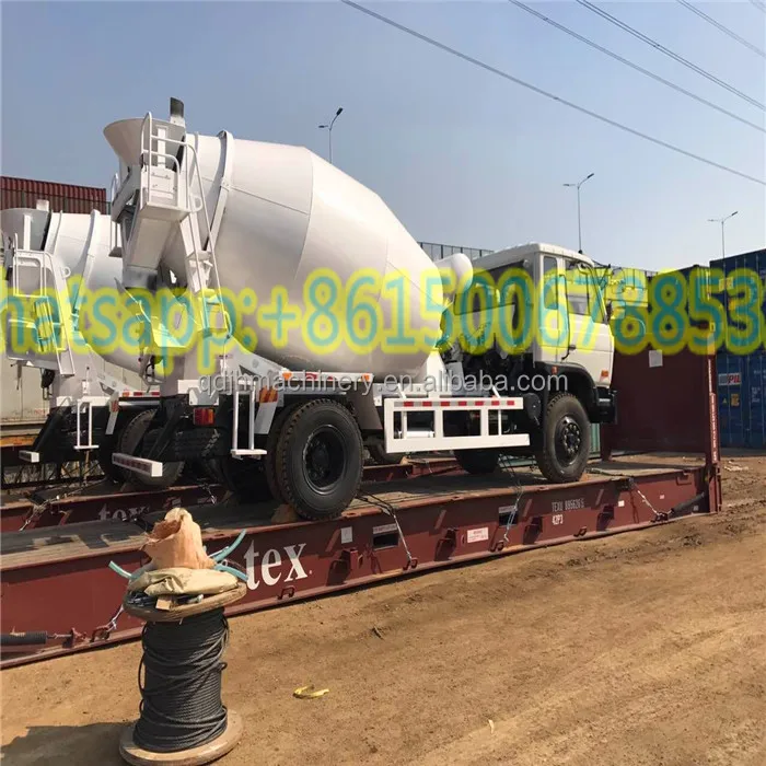 Factory Supply! Small portable concrete mixer truck4m3 5m3 6cubic meters truck mixer