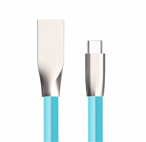 
Fast Charging PET Zinc Alloy USB Cable For Samsung S9 plus 