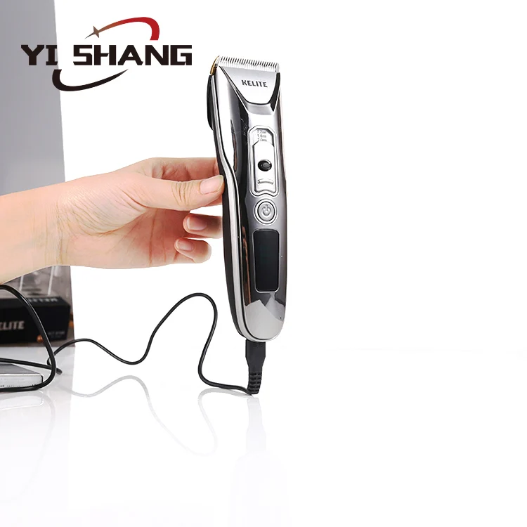 Professional rechargeable electric hair clipper trimmer cordless best hair clippers for men and kids harmless