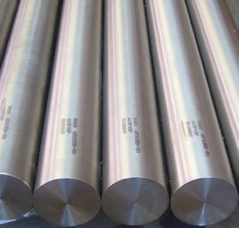 Polished ASTM B348 Grade 2 Titanium Bar in Stock for Chemical Industrial