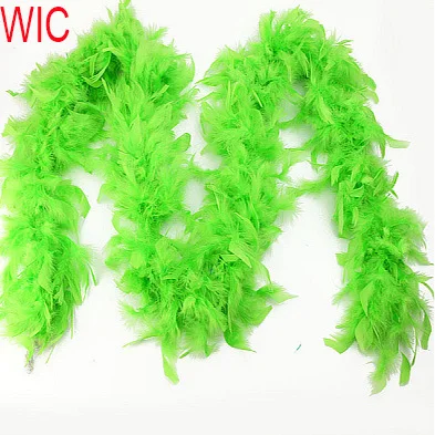 Color Fashionable Factory Price Luohe Selected Prime Colored Boas Celebrate Ostrich Chandelle Feather Boa Dyed Black Tips